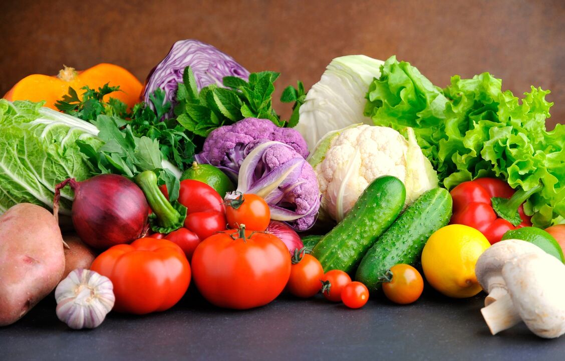 verduras para bajar de peso