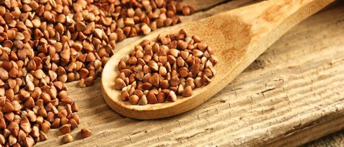 El trigo sarraceno es un producto saludable y alto en calorías para bajar de peso. 