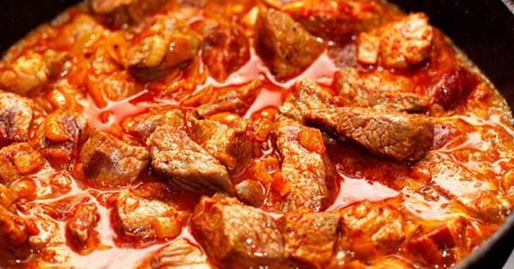estofado de ternera con una dieta proteica